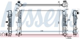 Nissens 67156A - RADIADOR VOLKSWAGEN CRAFTER(2E.2F)(