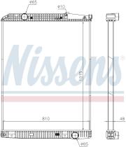 Nissens 671650 - RADIADOR MERCEDES TOURISMO(94-)O 35