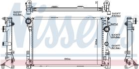 Nissens 67167 - RADIADOR MERCEDES E-CLASS W 212(09-
