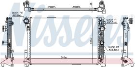 Nissens 67168 - RADIADOR MERCEDES GLK X 204(08-)GLK