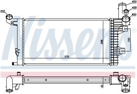 Nissens 67172 - RADIADOR MERCEDES ATEGO(98-) 823