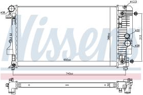 Nissens 67174 - RADIADOR MERCEDES VIANO W 639(03-)3