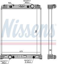Nissens 67179 - RADIADOR MERCEDES AXOR 2(04-)