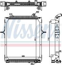 Nissens 67206 - RADIADOR RVI-RENAULT TRUCKS LANDER(