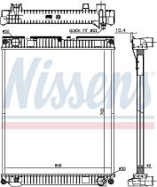 Nissens 67227 - RADIADOR MAN TG-L(05-)