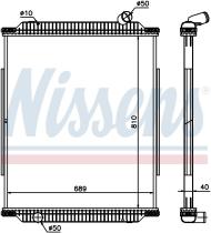 Nissens 672450 - RADIADOR RVI-RENAULT TRUCKS PREMIUM