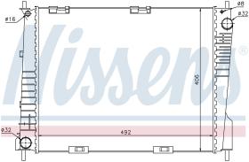 Nissens 67283 - RADIADOR RENAULT MODUS(04-)1.5 DCI