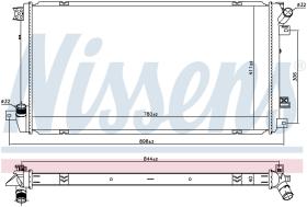 Nissens 67287 - RADIADOR VAUXHALL MOVANO A(98-)2.5