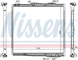 Nissens 67290 - RADIADOR SCANIA R-SERIES(04-).