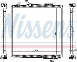 Nissens 67291 - RADIADOR SCANIA G-SERIES(07-)
