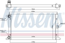 Nissens 67304 - RADIADOR VOLKSWAGEN SHARAN(7M)(95-)