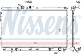  67474 - RADIADOR HYUNDAI H1(TQ)(07-)2.4 I 1