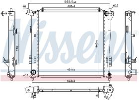  675016 - RADIADOR HYUNDAI I30(FD)(07-)1.6 CR