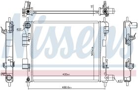 Nissens 675024 - RADIADOR HYUNDAI I10(IA)(13-)1.0 I