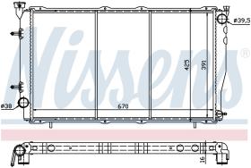  67702 - RADIADOR SUBARU LEGACY(BD.BG.BK)(94