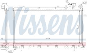  67704A - RADIADOR SUBARU FORESTER(SF)(97-)2.