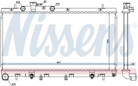 Nissens 67729 - RADIADOR SUBARU LEGACY(BE.BH.BT)(99