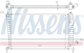 Nissens 68000A - RADIADOR SAAB 9-5(YS3E)(97-)2.3 I 1