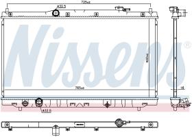 Nissens 681375 - RADIADOR HONDA ACCORD IX(13-)2.4 I