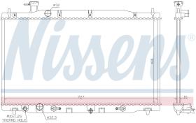 Nissens 68139 - RADIADOR HONDA CR-V(RE)(06-)2.4 I 1