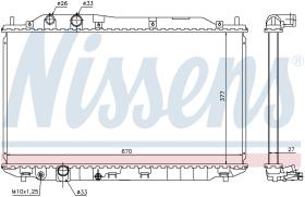 Nissens 68143 - RADIADOR HONDA CIVIC  VIII(FA.FD)4