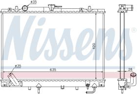  68154 - RADIADOR MITSUBISHI SHOGUN SPORT(K9