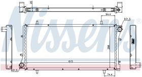 Nissens 68220 - RADIADOR MG TF(02-)1.6 I