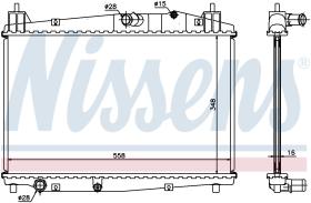 Nissens 68506 - RADIADOR MAZDA 2 II(DE)(07-)1.6 MZ