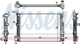 Nissens 68523 - RADIADOR MAZDA 3(BL)(09-)1.6 MZR CD