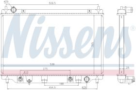 Nissens 68552 - RADIADOR MAZDA 2 I(DY)(03-)1.3 I 16