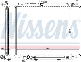  68707A - RADIADOR NISSAN TERRANO II(R50)(93-