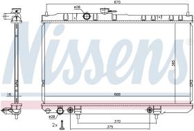  68736 - RADIADOR NISSAN ALMERA CLASSIC(N16)