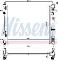 Nissens 68752 - RADIADOR NISSAN NV 200(M20_)(10-)1.