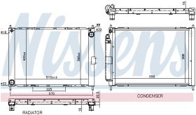  68757 - RADIADOR NISSAN MICRA/MARCH(K12)(02