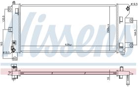 Nissens 68773 - RADIADOR NISSAN LEAF(ZE0)(10-)ELECT