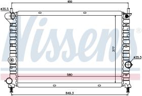 Nissens 68803 - RADIADOR LANCIA LYBRA(839)(99-)2.4