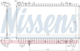 Nissens 69096 - RADIADOR CHEVROLET CAMARO V(10-)3.6