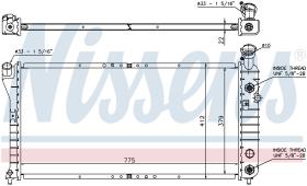 Nissens 691051 - RADIADOR BUICK REGAL IV(97-)3.8