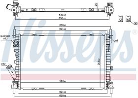 Nissens 69223 - RADIADOR FORD FIESTA V(CBK)(01-)1.6