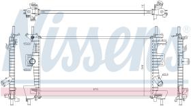 Nissens 69237 - RADIADOR FORD FOCUS III(CB8.CEW)(11