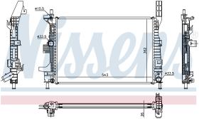 Nissens 69238 - RADIADOR FORD FOCUS III(CB8.CEW)(11