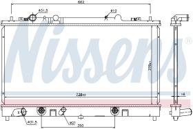 Nissens 69465 - RADIADOR MAZDA 6 3.0-V6 03-05