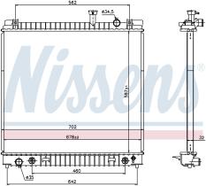  69484 - RADIADOR NISSAN ARMADA(WA60)(05-)5.