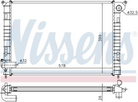 Nissens 69700A - RADIADOR MINI MINI (R50-R53)(01-)ON