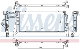 Nissens 69711 - RADIADOR BMW X1 F48(15-)X1 16D