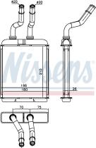 Nissens 70017 - CALEFACTOR ALFA ROMEO 147(937)(00-)