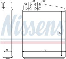 Nissens 70228 - CALEFACTOR AUDI TT (8J) (06-) 3.2 I