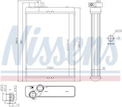 Nissens 70231 - CALEFACTOR AUDI RS 4(B8)(12-)4.2 I