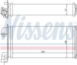 Nissens 70501 - CALEFACTOR BMW 3 E30(82-)318 IS