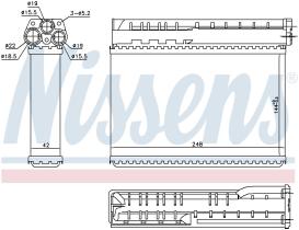 Nissens 70512 - CALEFACTOR BMW 3 E36(90-)325 TD